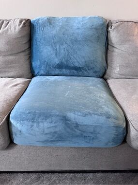10 Teal Velvet-like Cushion Covers